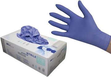 Image de BOÎTE DE 200 GANTS NITRILE T 8/9